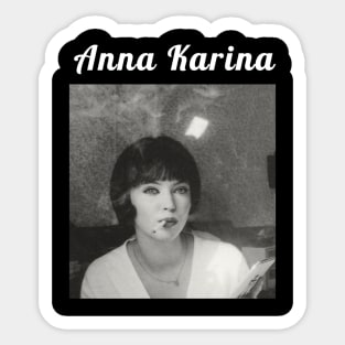 Anna Karina / 1940 Sticker